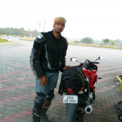 Me, after 36 hours of non stop ride.