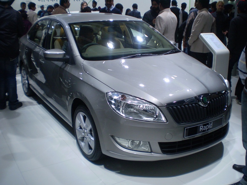 Skoda Rapid at Auto Expo Posted by Abhinav Suri Posted date January 13