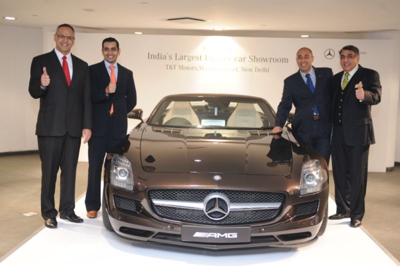 Mercedes new dealership South Delhi