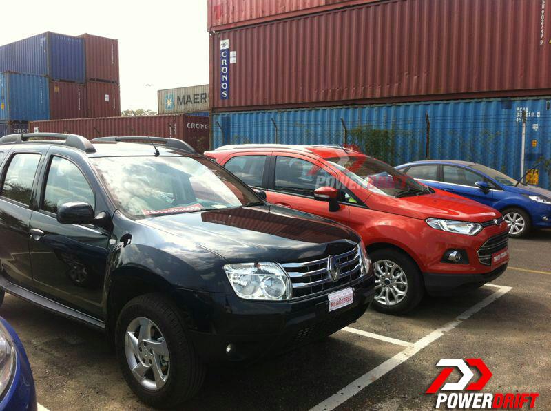 Ford EcoSport vs Renault Duster front