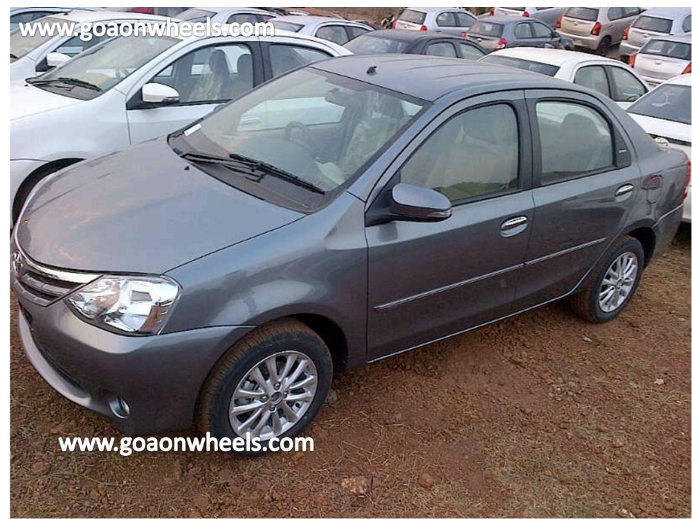 Facelifted Etios front
