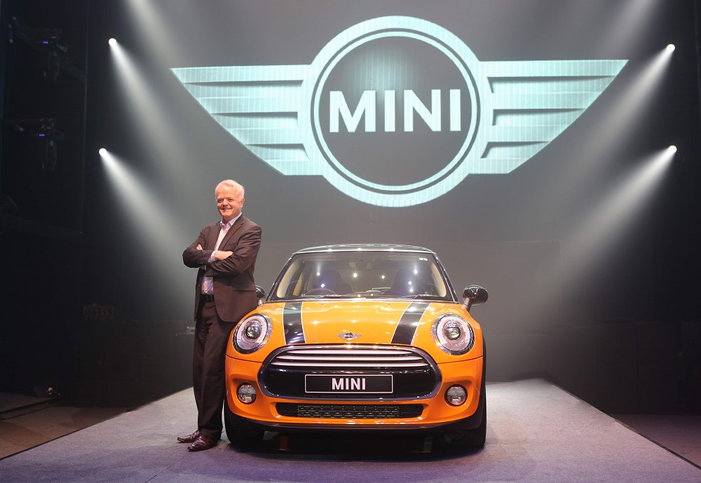 04c Mr Philipp von Sahr, President, BMW Group India with the new MINI