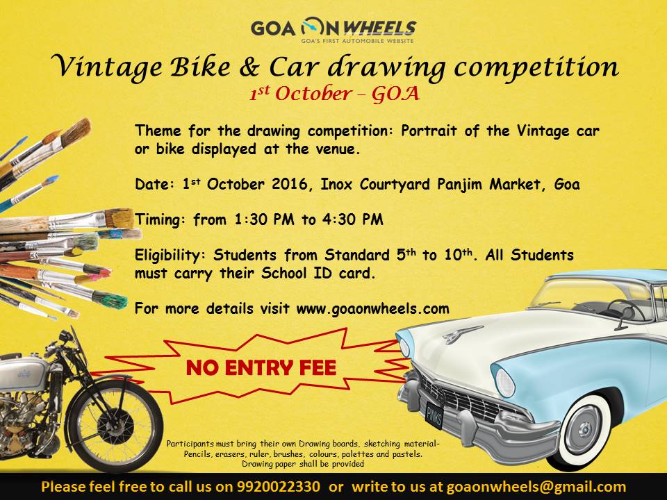 vintage-bike-car-drawing-competition